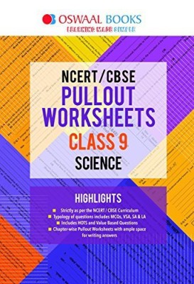 Oswaal Ncert & Cbse Pullout Worksheets Class 9 Science (for March 2020 Exam)(English, Paperback, unknown)