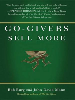 Go-Givers Sell More(English, Electronic book text, Burg Bob)