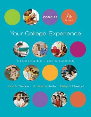 Your College Experience(English, Paperback, Gardner John N.)