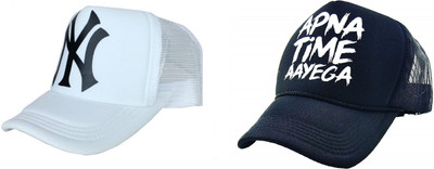 FashMade Printed Sports/Regular Cap Cap(Pack of 2)