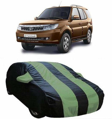 HOLME'S Car Cover For Tata Safari Storme (With Mirror Pockets)(Green)