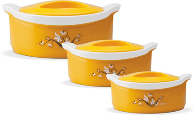 MILTON MARVEL JR GIFT SET (500+1000+1500) Pack of 3 Thermoware Casserole Set(500 ml, 1000 ml, 1500 ml)