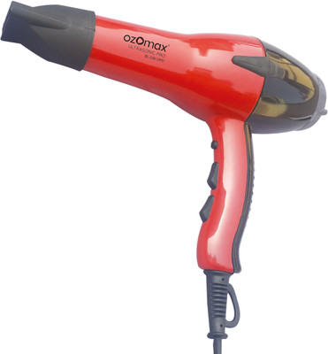 Ozomax ULTRA PRO 2000 W Professional Hair Dryer with Cool Shot BL-336-UPD Hair Dryer(2000 W, Red)