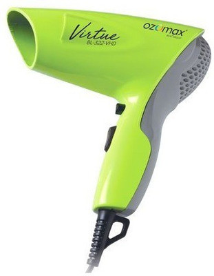 Ozomax VIRTUE 1200 WATT HAIR DRYER WITH COOL SHOT BL-322-VHD Hair Dryer(1200 W, Green)