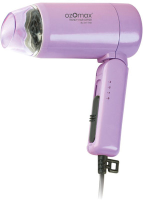 Ozomax TRENDY 1000 WATT FOLDABLE HAIR DRYER BL-341-THD Hair Dryer(1000 W, Purple)