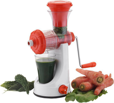 Analog Kitchenware Plastic Red Color Manual Plastic Hand Juicer Hand Juicer(Red)
