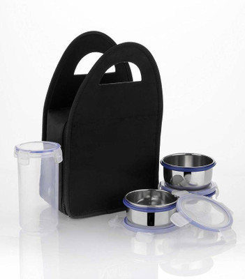 Analog Kitchenware 3 Container Lunch Box with bag 5 Containers Lunch Box(300 ml)