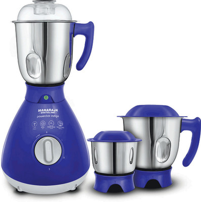 

Maharaja Whiteline PowerClick 750 Mixer Grinder(indigo, 3 Jars)