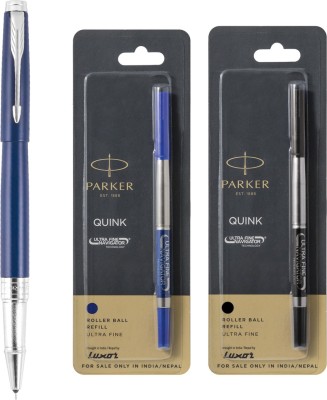 PARKER Aster Matte Blue CT Roller Ball Pen(Blue, Black)
