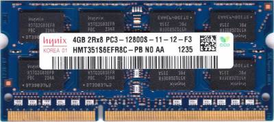Hynix 1600'12800 DDR3 4 GB Laptop DDR3 (HMT351S6EFR8C-PB PC3 12800S)