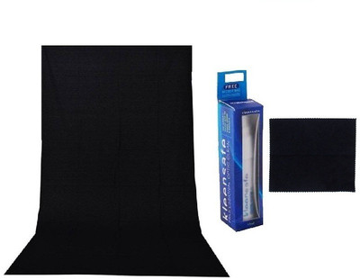 American Sia 8 x12 FT Black LEKERA Backdrop Photo Light Studio Photography Background Reflector Reflector