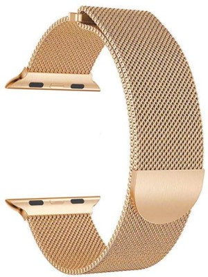 Sendrata Milanese Loop Strap for iWatch 42mm, 44mm Stainless Steel Adjustable Magnetic 44 mm Metal Watch Strap(Clear)