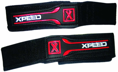 XpeeD Power Lifting Strap Pair Power Pro XP1207 Thick Nylon 22inch Long Arm Support(Black)