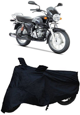 Utkarsh Two Wheeler Cover for Bajaj(Boxer, Black)