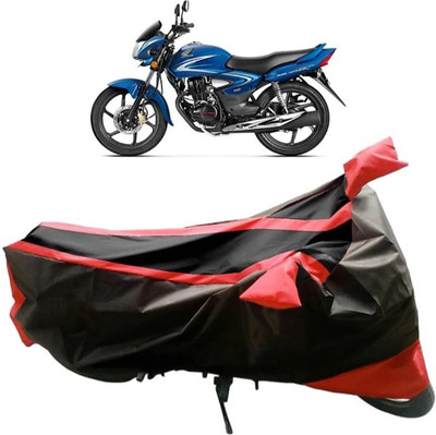 ELECTRIBLES Two Wheeler Cover for Royal Enfield(Continental GT, Black, Red)