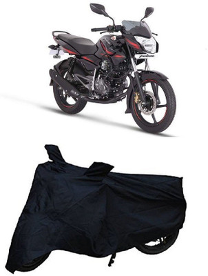 Utkarsh Two Wheeler Cover for Bajaj(Pulsar 135 LS DTS-i, Black)