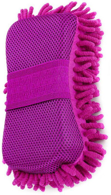 ASHIRWAD Microfiber, Polyester, Fabric Vehicle Washing  Sponge(Pack Of 1)