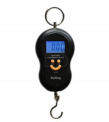 BSITFOW 40Kg 10g Portable Handy Pocket Smile Mini Electronic Digital LCD Scale Weighing Scale(Multicolor)