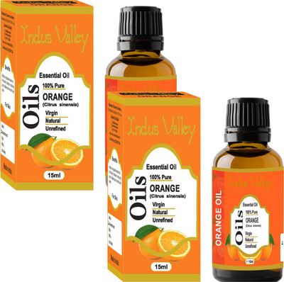 

Indus Valley 100% Virgin Orange Essential Oil - Twin Pack(30 ml)