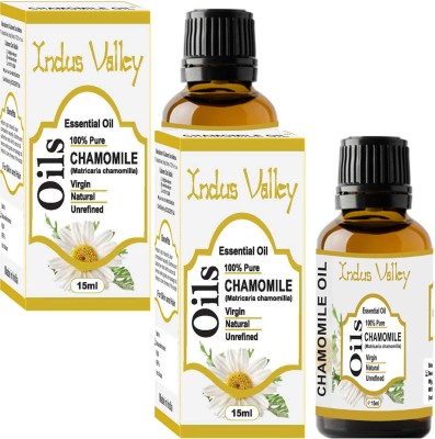 Indus Valley Pure Natural Chamomile Essential Oil - Twin Pack(30 ml)
