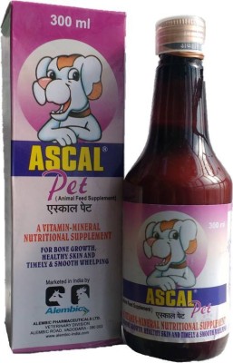 Alembic ASCAL PET (pack of 1) Pet Health Supplements(300 ml)