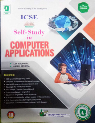 Evergreen Icse Self-Study In Computer Applications (Class-10)(PAPERPACK, T.D. MALHOTRA)