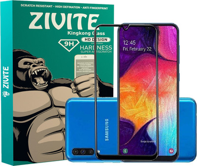ZIVITE Edge To Edge Tempered Glass for Samsung Galaxy A70(Pack of 1)