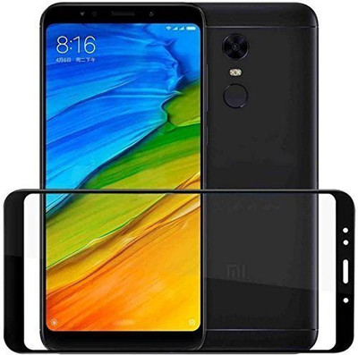 GADGETSMORE Edge To Edge Tempered Glass for Mi Redmi Note 5(Pack of 1)