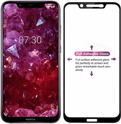 CASEJUNCTION Edge To Edge Tempered Glass for Nokia 7.1 plus(Pack of 1)