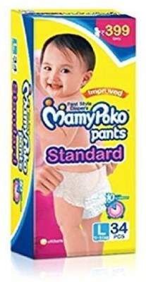 MamyPoko Standard Large 34pcs - L(34 Pieces)