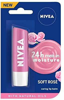 

Nivea Soft Lip Balm Rose(Pack of: 1, 4.8 g)