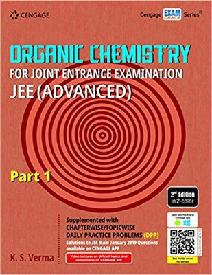 Organic Chemistry For Joint Entrance Examination JEE (Advanced) Part 1(Paperback, K. S. Verma)