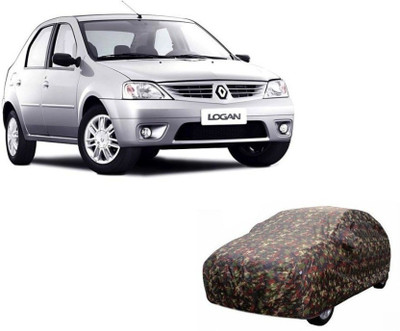 Gargi Traders Car Cover For Mahindra Logan (With Mirror Pockets)(Multicolor)
