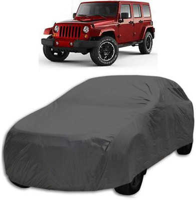 Gargi Traders Car Cover For Mahindra Marshal (With Mirror Pockets)(Grey)