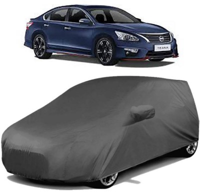 Gargi Traders Car Cover For Nissan Teana (With Mirror Pockets)(Grey)