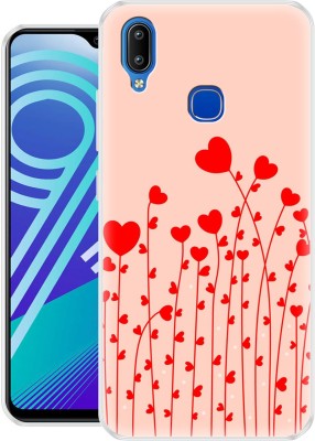 Fashionury Back Cover for Vivo Y95(Pink, Grip Case, Silicon, Pack of: 1)