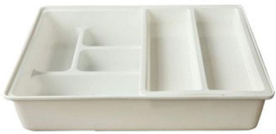 venja Empty Cutlery Box Drawer Case(White  Holds 1 Pieces)