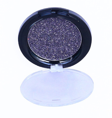 Professional Silver Grey Color Ultra Shiny Glitter Eye Shadow Palette 2.95 g(Silver Grey)
