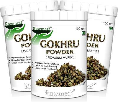 Rawmest Pure Gokhru Powder 300 gm(300 g)