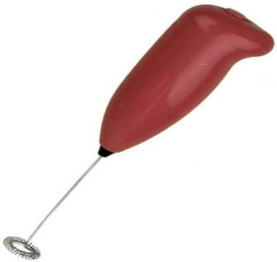 

Yozika Electric Milk Handheld Milk Wand Mixer Frother For Latte Coffee 3 W Hand Blender(Maroon)