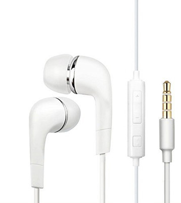 YODNSO Earphone for Red.mi note9,9max pro,A3,8A,K20pro ,vi.vo Wired Headset(White, In the Ear)