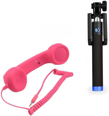Rhobos Selfie Stick Accessory Combo for Mobile(Multicolor)
