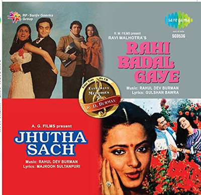 

Rahi Badal Gaye / Jhutha Sach Audio CD Standard Edition(Hindi - Kishore Kumar, Lata Mangeshkar, Shailendra Singh, Asha Bhosle, R.D. Burman, Asha Bhosle, Kavita Krishnamurthy, Gurpreet Kaur)