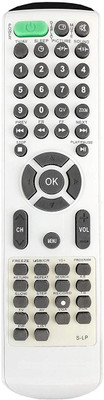 LipiWorld S-LP  Remote Control Compatible for  LCD LED TV Sansui Remote Controller(White)