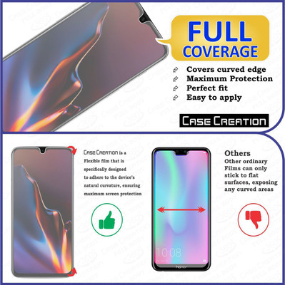 CASE CREATION Nano Glass for OnePlus 6T(Pack of 2)