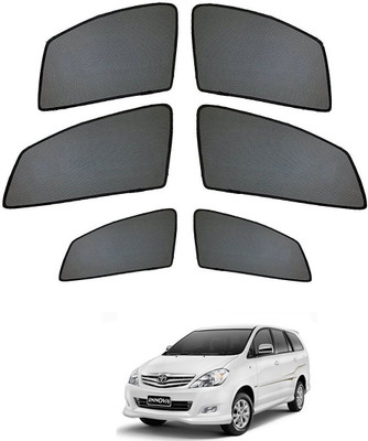KOZDIKO Side Window, Rear Window Sun Shade For Toyota Innova(Black)