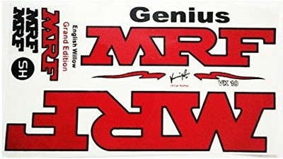 MRF MRF_bat_sticker519 Bat Sticker(Multicolor)