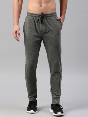 HRX by Hrithik Roshan Self Design Men Grey Track Pants