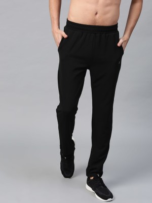 HRX by Hrithik Roshan Solid Men Black Track Pants