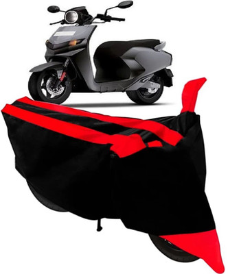ELECTRIBLES Two Wheeler Cover for Honda(CB Twister, Red, Black)